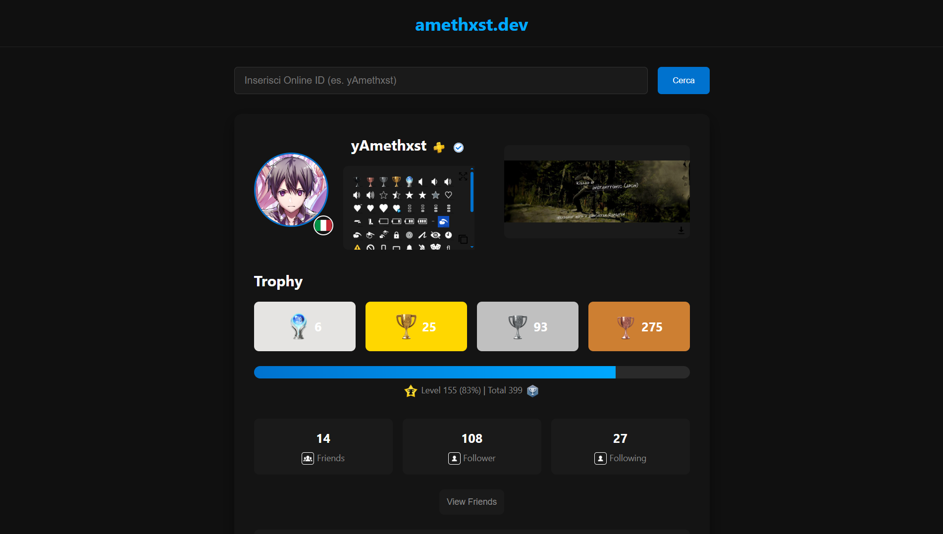 PSN Checker Preview