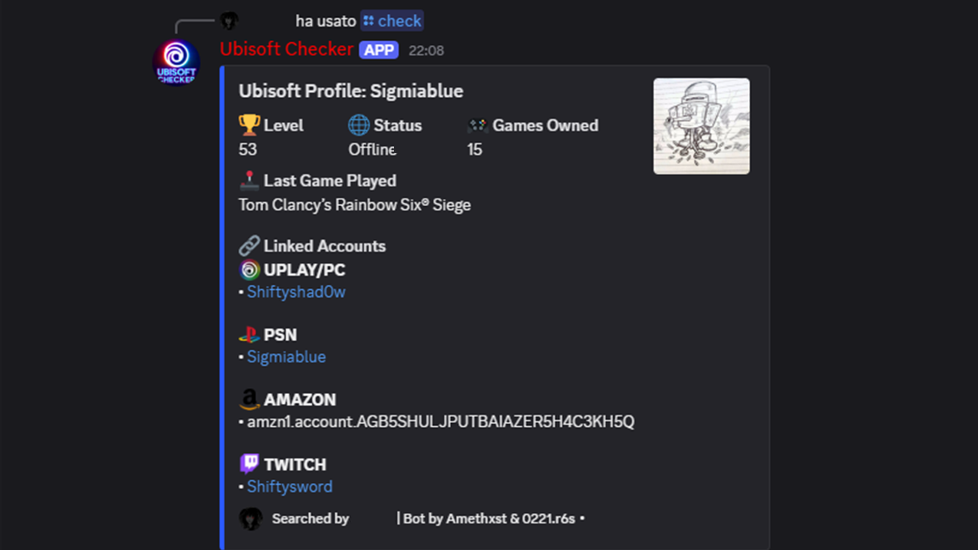 R6S Ubisoft Checker Preview